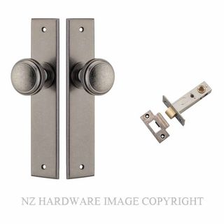 IVER 13831KPASS60 PADDINGTON CHAMFERED PASSAGE KITSET DISTRESSED NICKEL