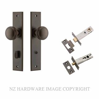 IVER 15331KPRIV60 PADDINGTON CHAMFERED PRIVACY KITSET SIGNATURE BRASS