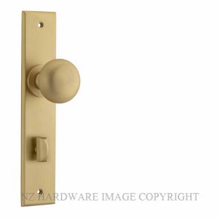 IVER 15446P85 CAMBRIDGE CHAMFERED PRIVACY FURNITURE BRUSHED BRASS