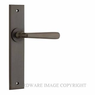 IVER 10880 COPENHAGEN CHAMFERED PASSAGE FURNITURE SIGNATURE BRASS