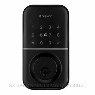 SYLVAN SL42E MB ELECTRONIC DEADBOLT MATT BLACK