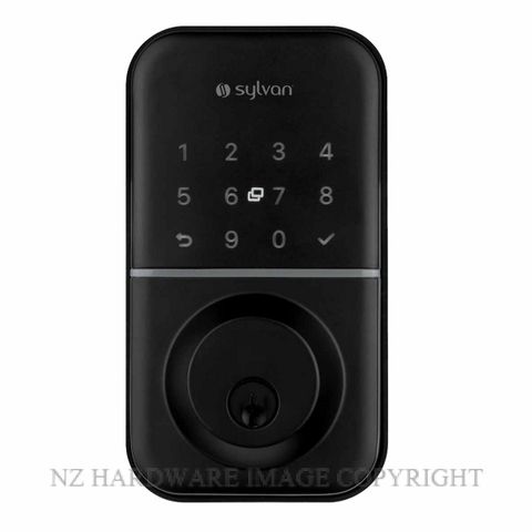 SYLVAN SL42E MB ELECTRONIC DEADBOLT MATT BLACK