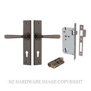 IVER 10880KENTR60KK COPENHAGEN CHAMFERED KEY-KEY ENTRANCE LOCK KITSET SIGNATURE BRASS
