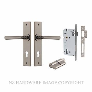 IVER 13880KENTR60KK COPENHAGEN CHAMFERED KEY-KEY ENTRANCE LOCK KITSET DISTRESSED NICKEL