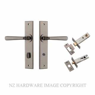 IVER 13880KPRIV60 COPENHAGEN CHAMFERED PRIVACY KITSET DISTRESSED NICKEL