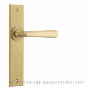 IVER 15380 COPENHAGEN CHAMFERED PASSAGE FURNITURE BRUSHED BRASS