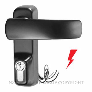 ISEO 94011015T PANIC BOLT EXTERIOR HANDLE WITH MICROSWITCH