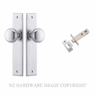 IVER 12446KPASS60 CAMBRIDGE CHAMFERED PASSAGE KITSET BRUSHED CHROME