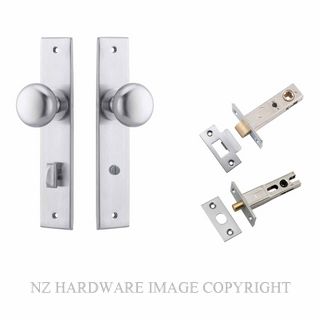 IVER 12446KPRIV60 CAMBRIDGE CHAMFERED PRIVACY KITSET BRUSHED CHROME