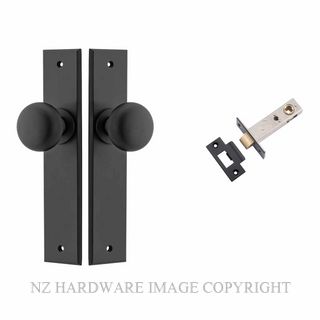 IVER 12946KPASS60 CAMBRIDGE CHAMFERED PASSAGE KITSET MATT BLACK