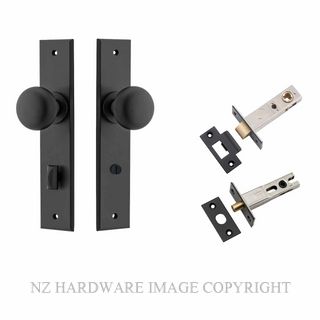 IVER 12946KPRIV60 CAMBRIDGE CHAMFERED PRIVACY KITSET MATT BLACK