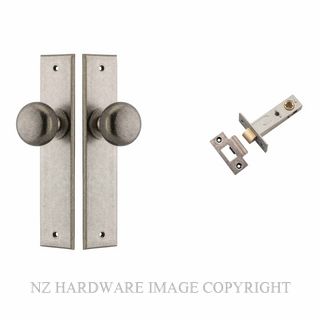 IVER 13946KPASS60 CAMBRIDGE CHAMFERED PASSAGE KITSET DISTRESSED NICKEL