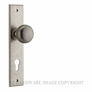 IVER 13946E85 CAMBRIDGE CHAMFERED E85 EURO FURNITURE DISTRESSED NICKEL
