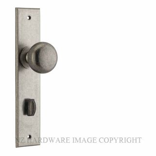 IVER 13946P85 CAMBRIDGE CHAMFERED PRIVACY FURNITURE DISTRESSED NICKEL