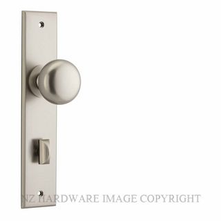 IVER 14946P85 CAMBRIDGE CHAMFERED PRIVACY FURNITURE SATIN NICKEL