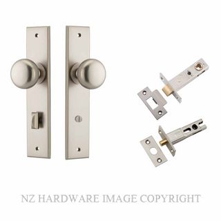 IVER 14946KPRIV60 CAMBRIDGE CHAMFERED PRIVACY KITSET SATIN NICKEL