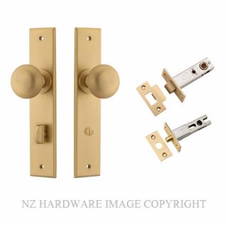 IVER 15446KPRIV60 CAMBRIDGE CHAMFERED PRIVACY KITSET BRUSHED BRASS