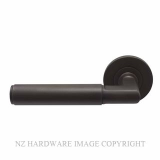 WINDSOR 8402M-DRB NIDO LUMINA PLAIN ROUND ROSE LATCH MAGNETIC DARK ROMAN BRASS