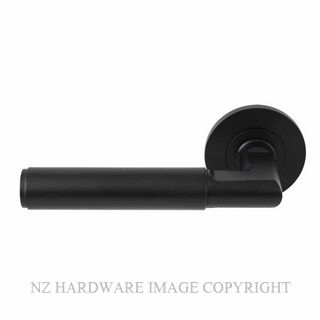 WINDSOR 8402M-BLK CHALET SQUARE LONG PLATE LATCH MAGNETIC MATT BLACK