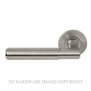 WINDSOR 8402M-BN NIDO LUMINA PLAIN ROUND ROSE LATCH MAGNETIC BRUSHED NICKEL