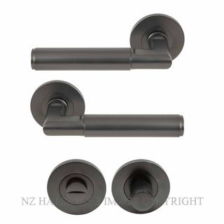 WINDSOR 8405M-GN NIDO LUMINA PLAIN ROUND ROSE PRIVACY MAGNETIC GRAPHITE NICKEL