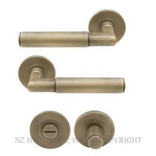 WINDSOR 8405M-RB NIDO LUMINA PLAIN ROUND ROSE PRIVACY MAGNETIC ROMAN BRASS