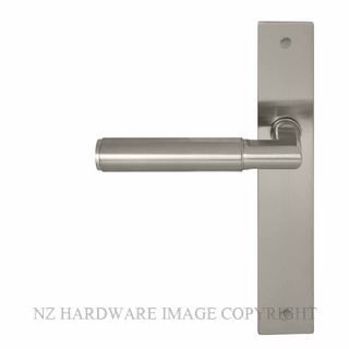 WINDSOR 8407M-BN NIDO LUMINA PLAIN LONG PLATE LATCH MAGNETIC BRUSHED NICKEL