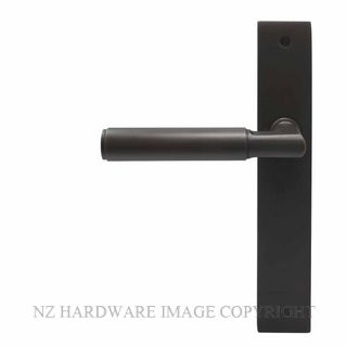 WINDSOR 8407M-DRB NIDO LUMINA PLAIN LONG PLATE LATCH MAGNETIC DARK ROMAN BRASS
