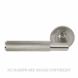 WINDSOR 8412M-BN NIDO LUMINA DIAMOND KNURL ROUND ROSE LATCH MAGNETIC BRUSHED NICKEL