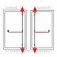 ISEO IDBD413.34 PANIC BOLT DOUBLE DOOR KIT