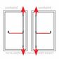 ISEO IDBD413.34 PANIC BOLT DOUBLE DOOR KIT