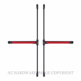 ISEO IDPD413.34 PANIC BOLT DOUBLE DOOR KIT