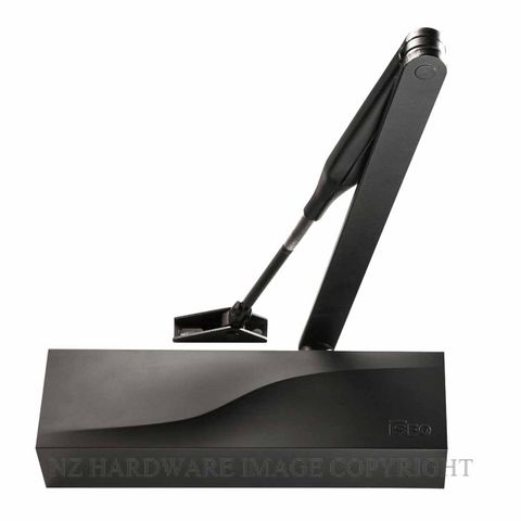 ISEO IS110 374101015 HOLD OPEN DOOR CLOSER BLACK