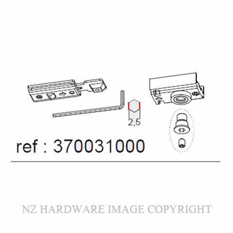 ISEO 370031000 HOLD OPEN DEVICE