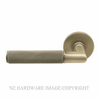 WINDSOR 8412M-RB NIDO LUMINA DIAMOND KNURL ROUND ROSE LATCH MAGNETIC ROMAN BRASS