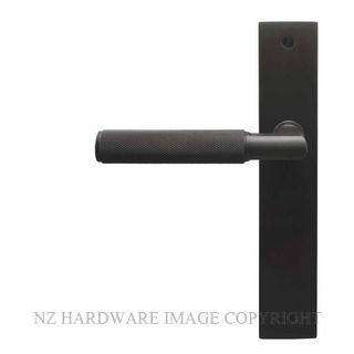 WINDSOR 8417M-DRB NIDO LUMINA DIAMOND KNURL LONG PLATE LATCH MAGNETIC DARK ROMAN BRASS