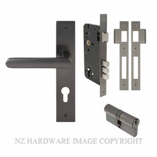 WINDSOR 8479 GN NIDO MODELLA LONG PLATE ENTRANCE SET K/K GRAPHITE NICKEL
