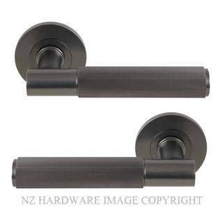 WINDSOR 8482M-GN NIDO VERGE LINEAR KNURL ROUND ROSE LATCH MAGNETIC GRAPHITE NICKEL