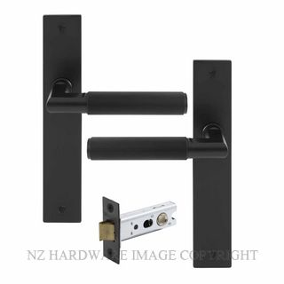 WINDSOR 8497M-BLK NIDO LUMINA LONG PLATE LATCH MAGNETIC MATT BLACK