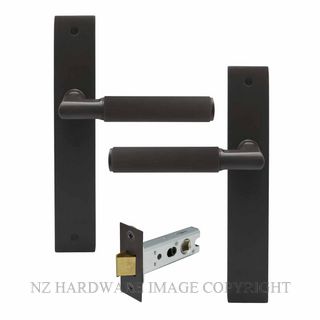 WINDSOR 8497M-DRB NIDO LUMINA LONG PLATE LATCH MAGNETIC DARK ROMAN BRASS