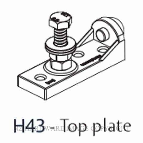 HENDERSON MARATHON H43 TOP PLATE ASSEMBLY