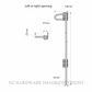 DD Q BOLT PADLOCKABLE LOCKING BOLT MATT BLACK