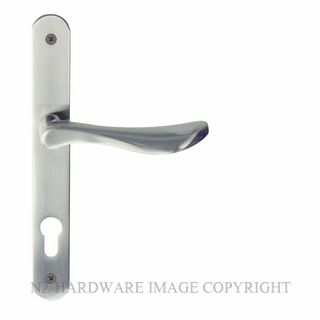 MILES NELSON MILANO ANZIO LEVER ON PLATE SATIN NICKEL