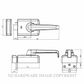 CARBINE ALPHA CRD-1L1-SGL-NC-SC STANDARD DEADLATCH LEVER SINGLE CYLINDER - TIMBER STRIKE NO CYLINDER SC