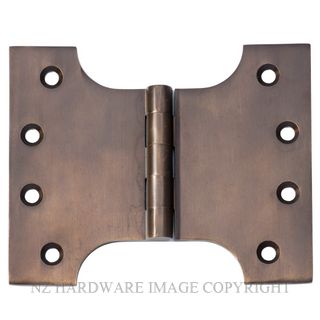 SDG 2381 AB HINGE PARLIAMENT 100X125MM ANTIQUE BRASS