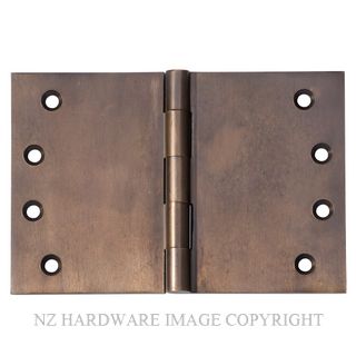 SDG 2391 AB HINGE BROAD BUTT 100X150MM ANTIQUE BRASS