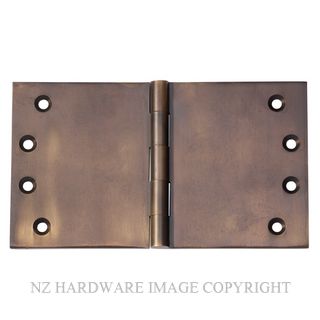 SDG 2392 AB HINGE BROAD BUTT 100X175MM ANTIQUE BRASS