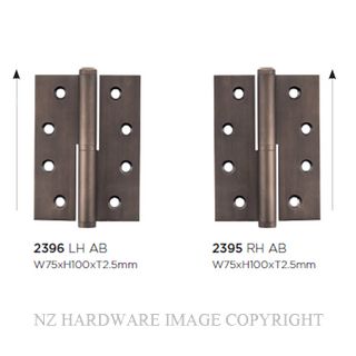 Stainless Steel Polished Long Strap Hinge Ladder Hinge (200*20mm) Cabinet  Fittings Deck Hardware - Hiever