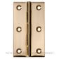 SDG 2470-2474 FIXED PIN HINGE POLISHED BRASS