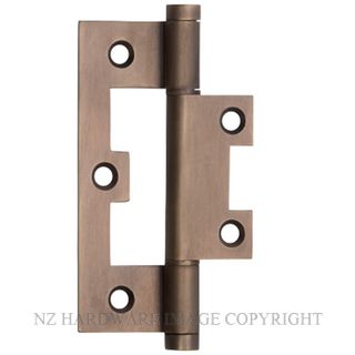 SDG 2398 AB HINGE HIRLINE 89X35MM ANTIQUE BRASS